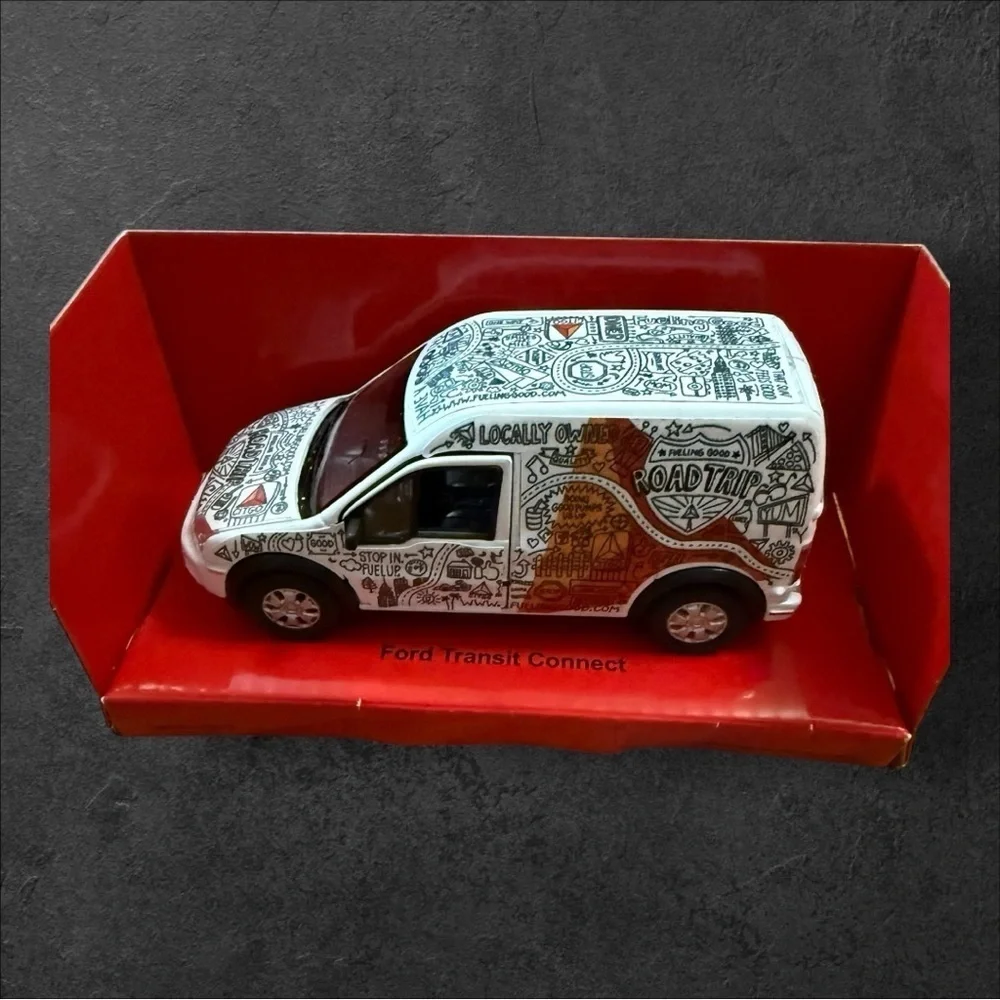 CITGO FUELING GOOD ROAD TRIP FORD TRANSIT CONNECT DIE CAST VAN  - NIB